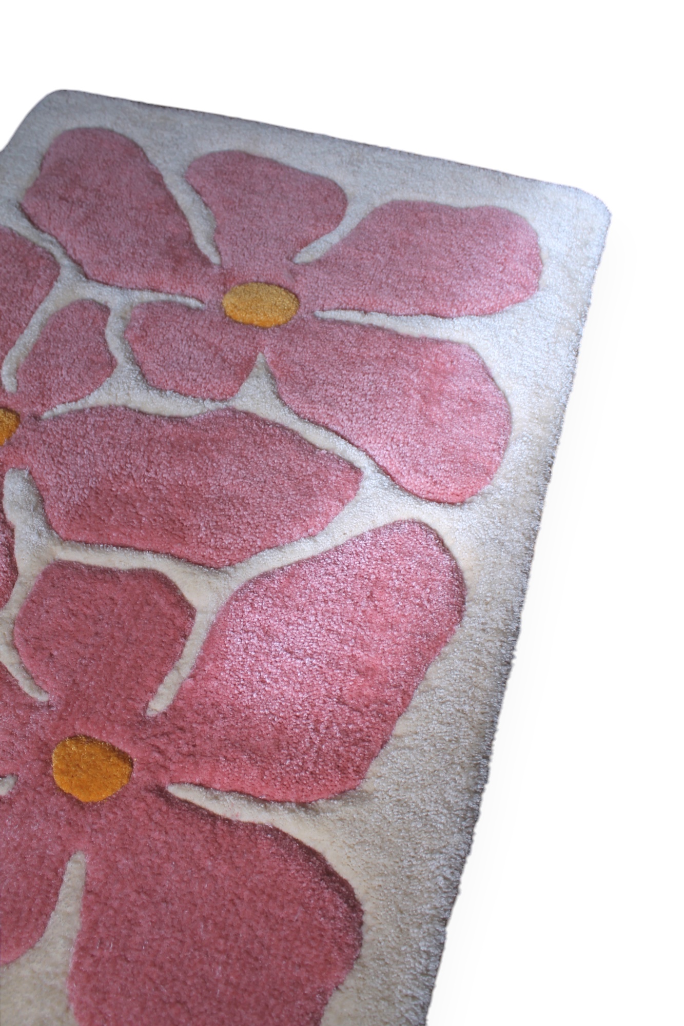 alfombra flores personalizada tufting