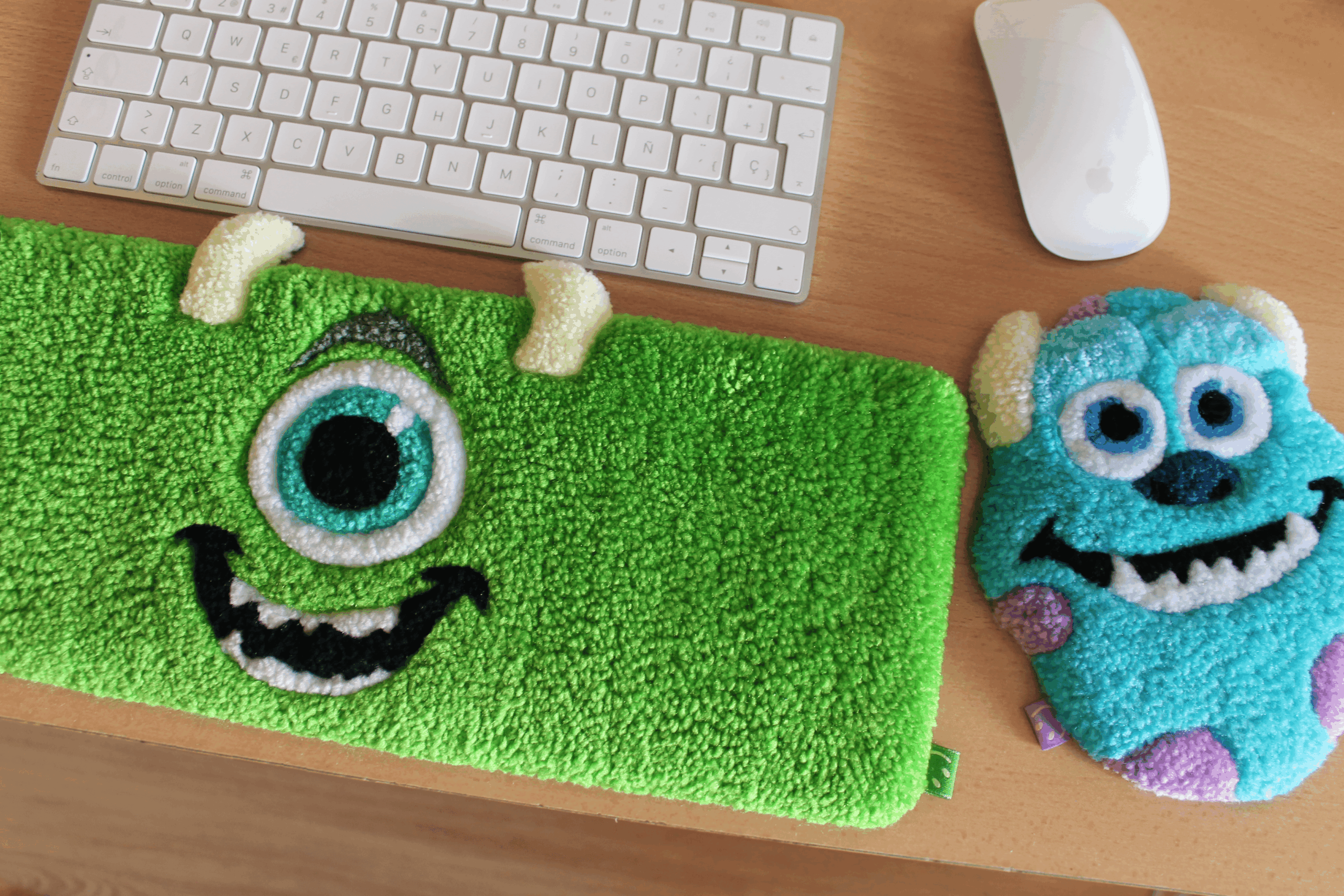 keyboard rug mike wazowski